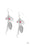 Western Whimsicality Pink Paparazzi Earrings Cashmere Pink Jewels