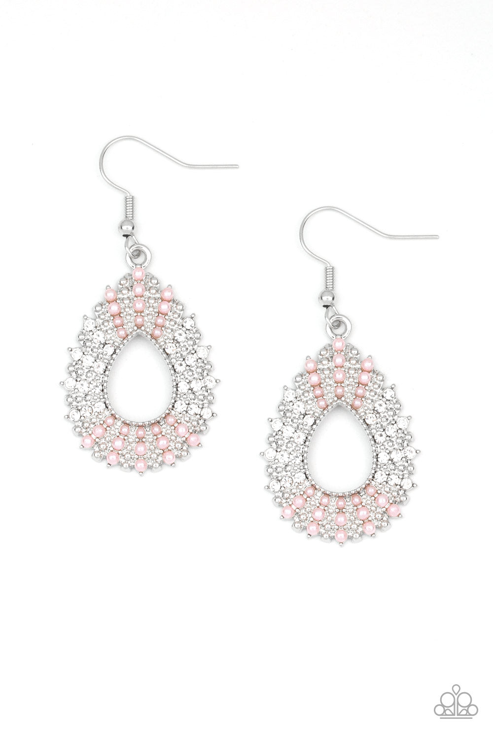 Diva Dream Pink Paparazzi Earrings Cashmere Pink Jewels - Cashmere Pink Jewels & Accessories, Cashmere Pink Jewels & Accessories - Paparazzi