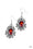 Regal Razzle Red Paparazzi Earrings Cashmere Pink Jewels