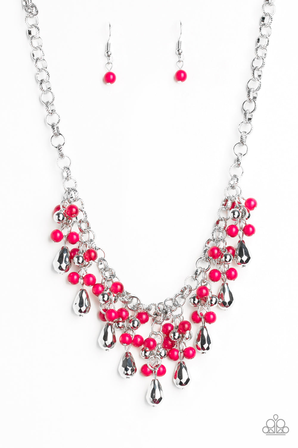 Travelling Trendsetter Pink Paparazzi Necklaces Cashmere Pink Jewels - Cashmere Pink Jewels & Accessories, Cashmere Pink Jewels & Accessories - Paparazzi