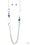 Jewel Jubilee Blue Paparazzi Necklaces Cashmere Pink Jewels