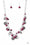 Guru Garden Purple Paparazzi Necklaces Cashmere Pink Jewels