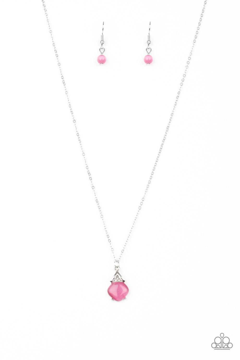 Romantic Razzle Pink Paparazzi Necklaces Cashmere Pink Jewels - Cashmere Pink Jewels & Accessories, Cashmere Pink Jewels & Accessories - Paparazzi
