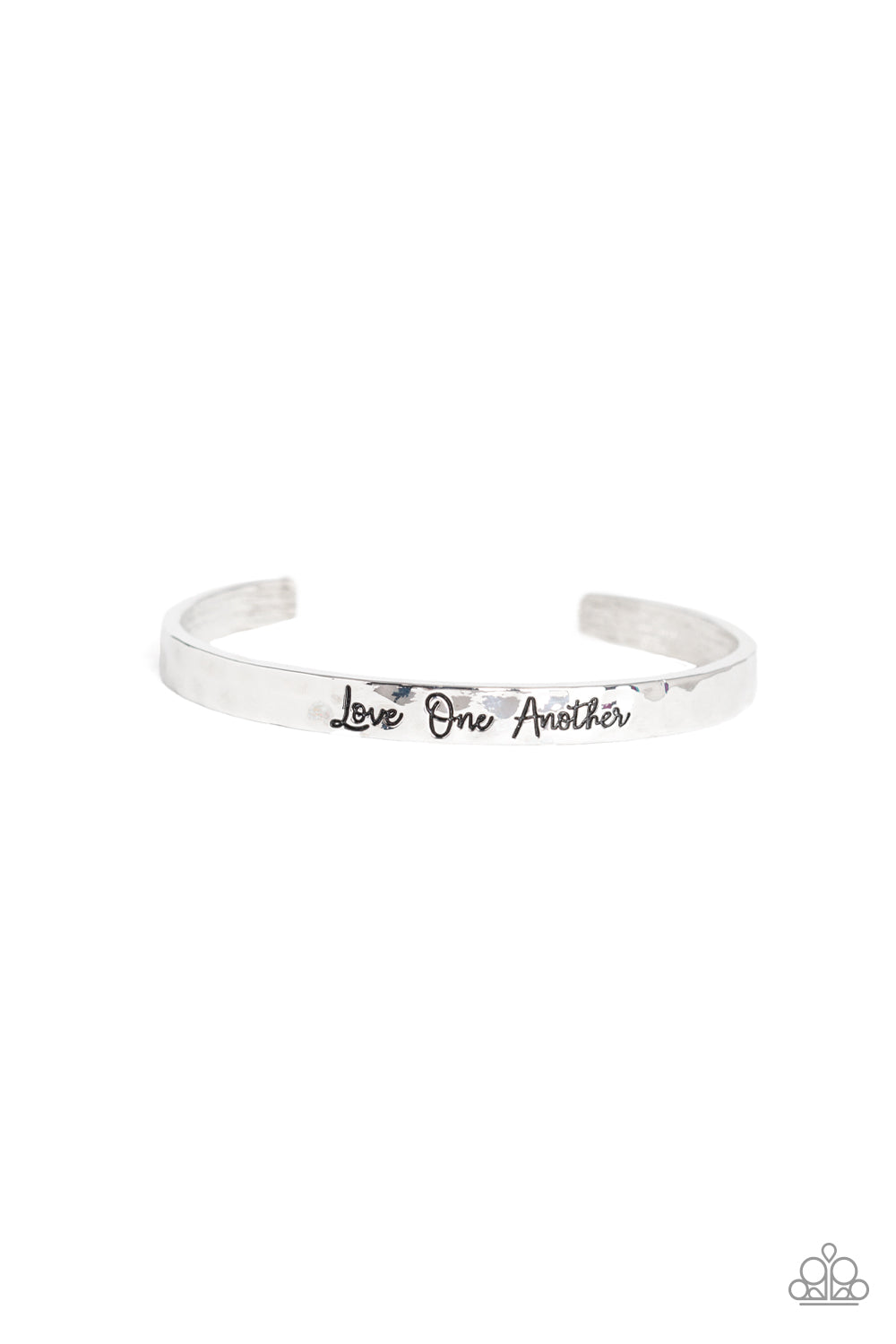 Love One Another Silver Paparazzi Bracelets Cashmere Pink Jewels - Cashmere Pink Jewels & Accessories, Cashmere Pink Jewels & Accessories - Paparazzi