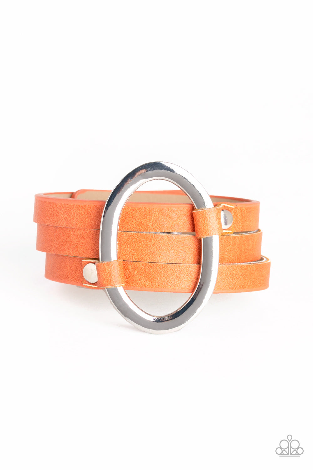 Cowgirl Cavalier Orange Paparazzi Bracelets Cashmere Pink Jewels - Cashmere Pink Jewels & Accessories, Cashmere Pink Jewels & Accessories - Paparazzi