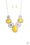 The Medallion-aire Yellow Paparazzi Necklaces Cashmere Pink Jewels