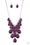 Shop Til You TEARDROP Purple Paparazzi Necklace Cashmere Pink Jewels
