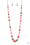 Secret Treasure Pink Paparazzi Necklaces Cashmere Pink Jewels