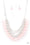 One-Way WALL STREET Pink Paparazzi Necklaces Cashmere Pink Jewels