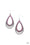 Royal Finesse Pink Paparazzi Earring Cashmere Pink Jewels