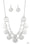 Stop and Reflect Silver Paparazzi Necklace Cashmere Pink Jewels