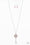 Unlocked Pink Paparazzi Necklace Cashmere Pink Jewels May 2020 LOP