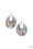 Haute Heiress Multi  Paparazzi Earrings Cashmere Pink Jewels