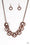 Treasure Tease Copper Paparazzi Necklaces Cashmere Pink Jewels