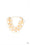 Cast a Wider Net Gold Paparazzi Bracelet Cashmere Pink Jewels