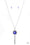 Serene Serendipity Blue Paparazzi Necklace Cashmere Pink Jewels