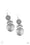 Garden Adventure Silver Paparazzi Earring Cashmere Pink Jewels
