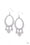 Taboo Trinket Silver Paparazzi Earring Cashmere Pink Jewels