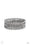 Rustic Rhythm Silver Paparazzi Bracelet Cashmere Pink Jewels