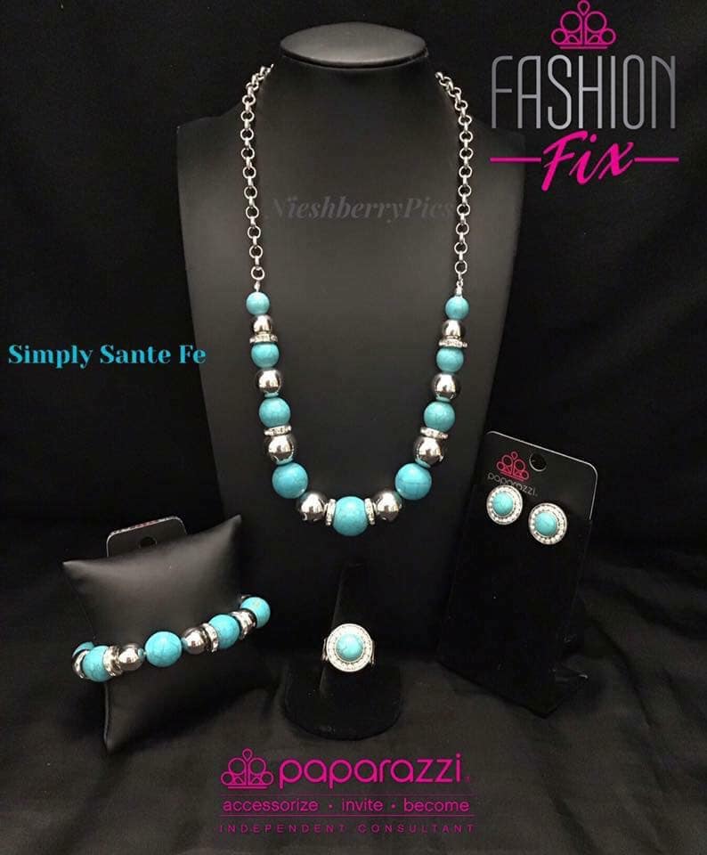 Simply Santa Fe Paparazzi Feb 2019 Fashion Fix Cashmere Pink Jewels - Cashmere Pink Jewels & Accessories, Cashmere Pink Jewels & Accessories - Paparazzi