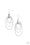 Shimmer Surge Silver Paparazzi Earring Cashmere Pink Jewels