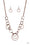 Ringing Relic Copper Paparazzi Necklace Cashmere Pink Jewels