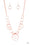 Ringing Relic Rose Gold Paparazzi Necklace Cashmere Pink Jewels