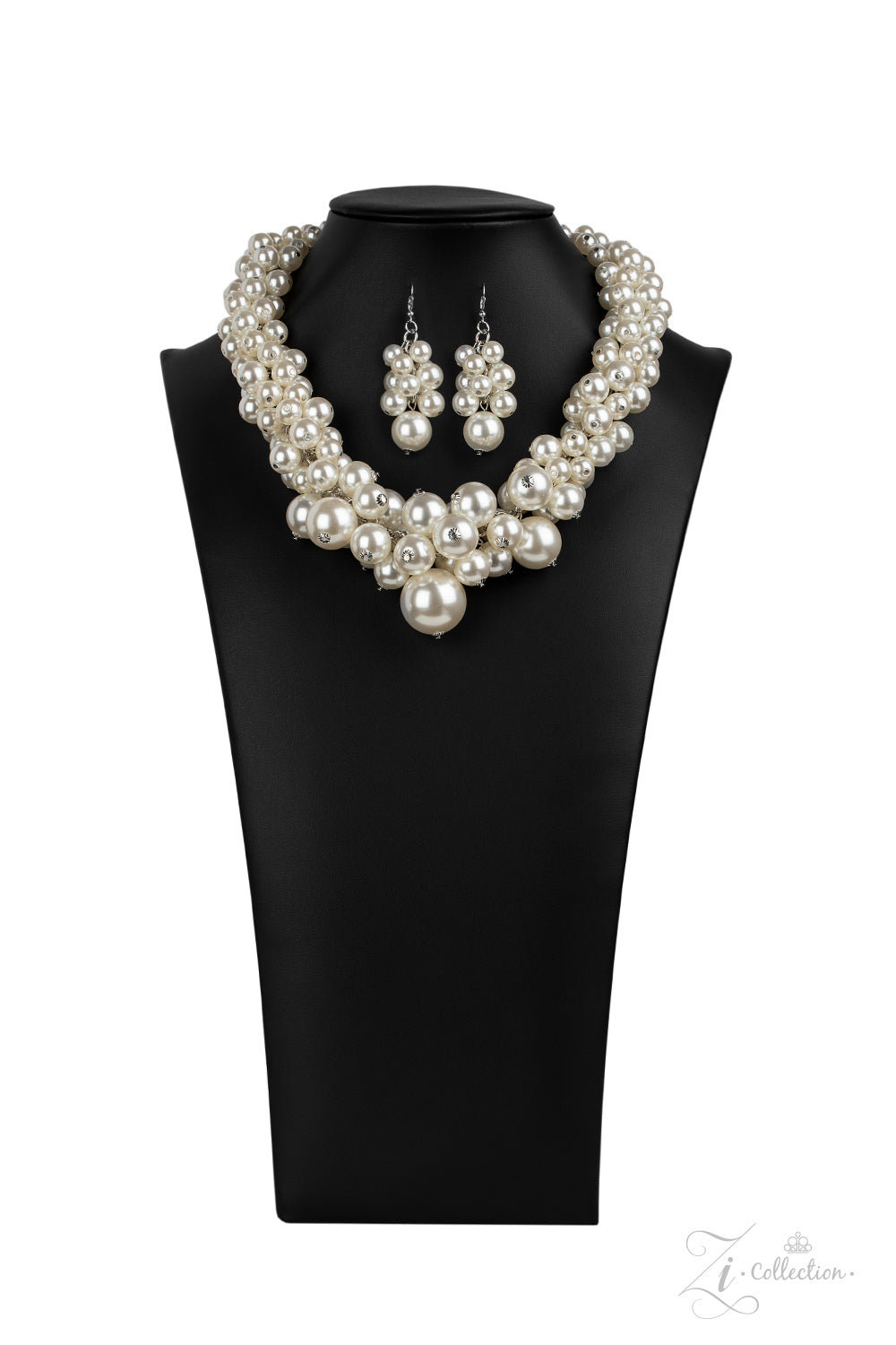 Regal White Zi Collection Paparazzi Necklace Cashmere Pink Jewels