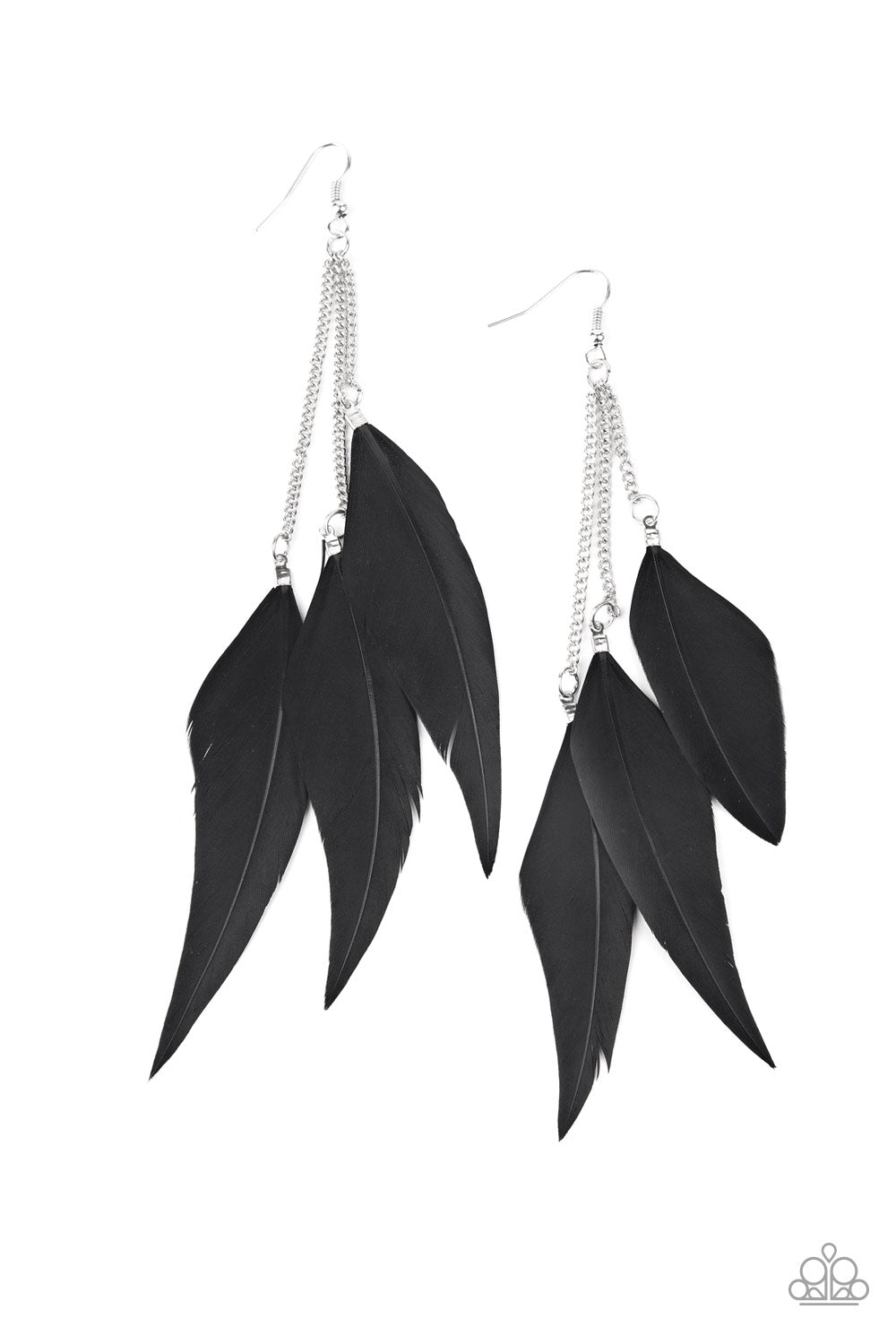 West Side Western Black Paparazzi Earring Cashmere Pink Jewels