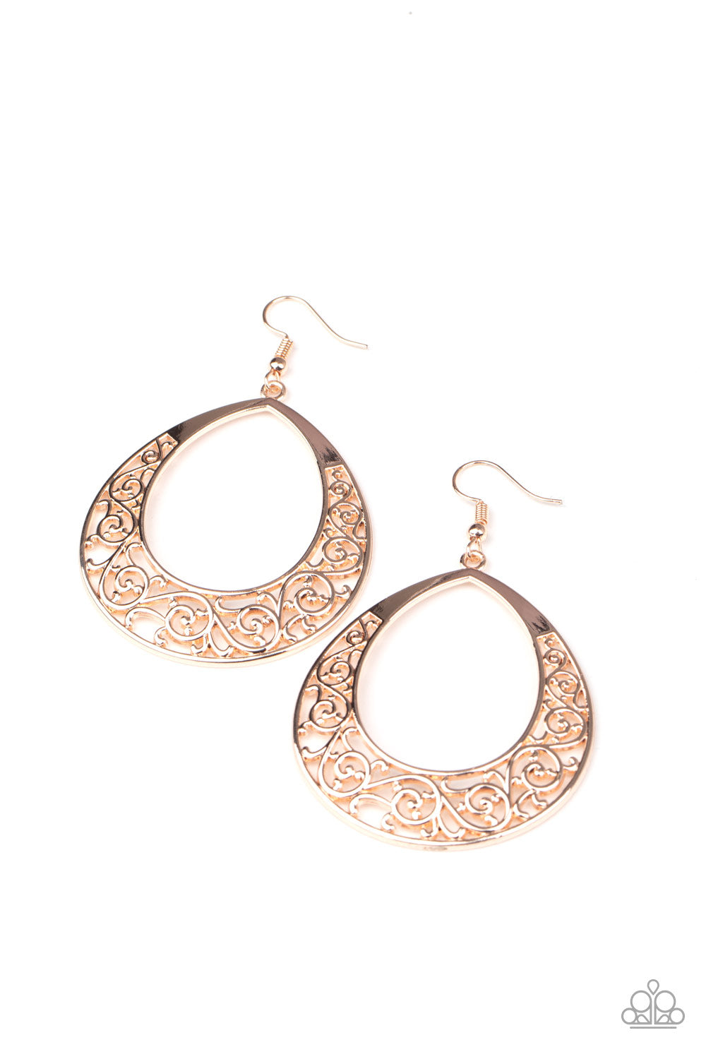 Vineyard Venture Rose Gold Paparazzi Earring Cashmere Pink Jewels