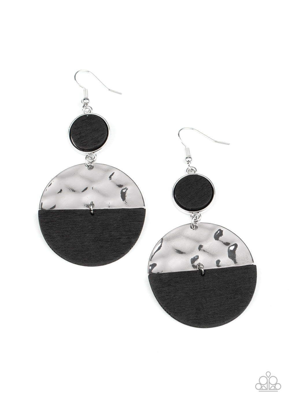 Natural Element Black Paparazzi Earring Cashmere Pink Jewels