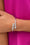 Defying Dazzle White Paparazzi Bracelet Cashmere Pink Jewels