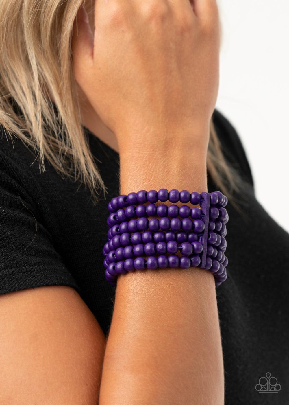 Diving in Maldives Purple Paparazzi Bracelet Cashmere Pink Jewels