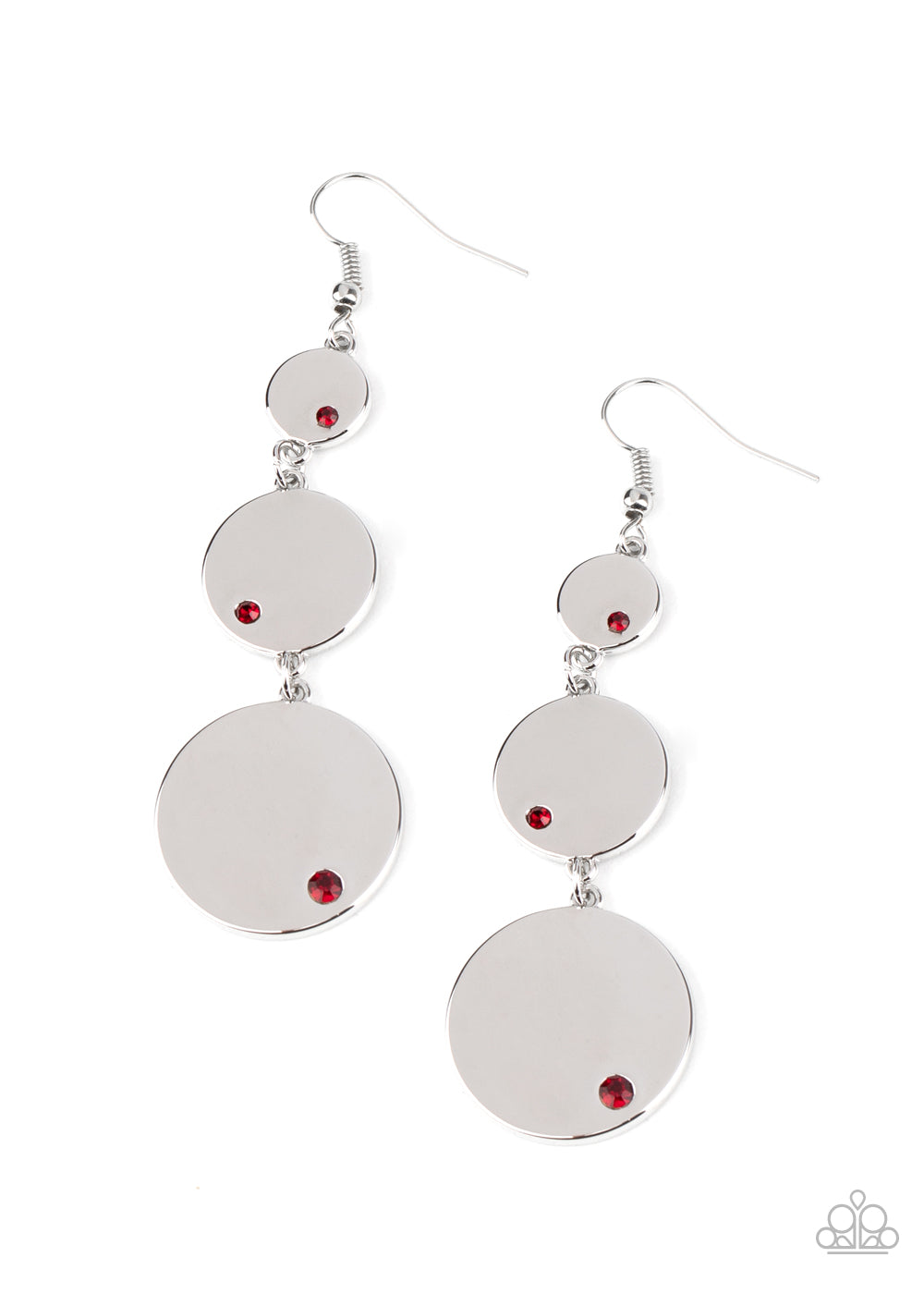 Poshly Polished Red Paparazzi Earring Cashmere Pink Jewels