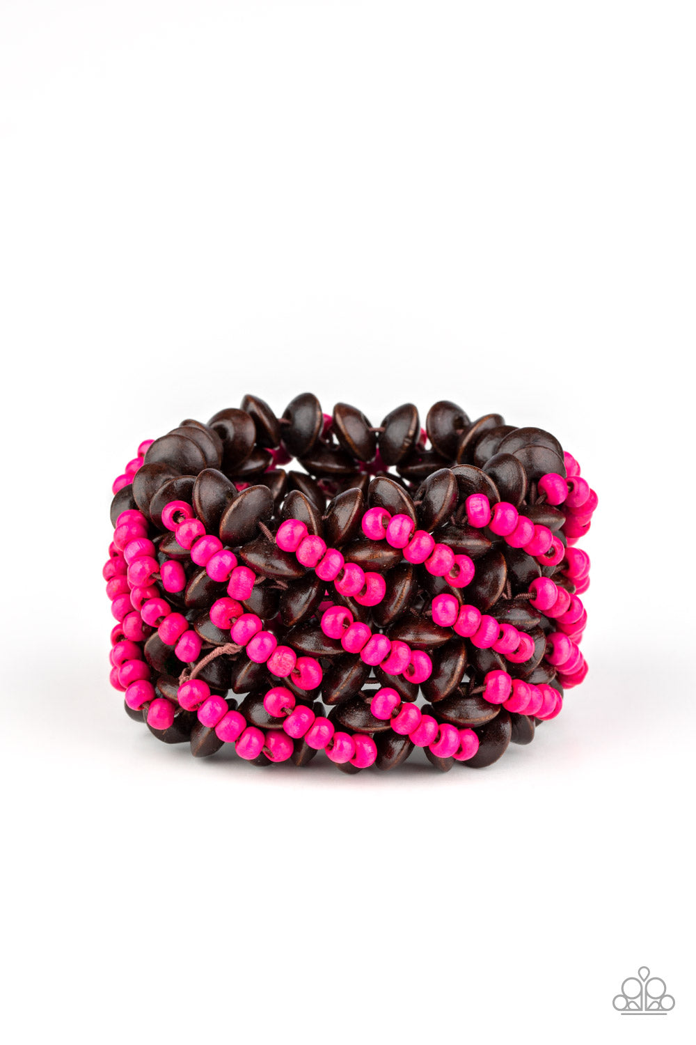 Cozy in Cozumel Pink Paparazzi Bracelet Cashmere Pink Jewels