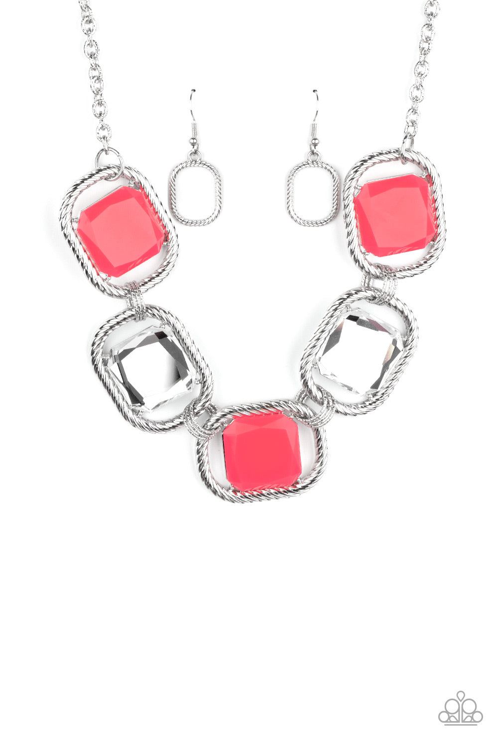 Pucker Up Pink Paparazzi Necklace Cashmere Pink Jewels