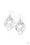 Retro Resplendence Silver Paparazzi Earring Cashmere Pink Jewels