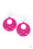 SEA Le Vie! Pink Paparazzi Earring Cashmere Pink Jewels