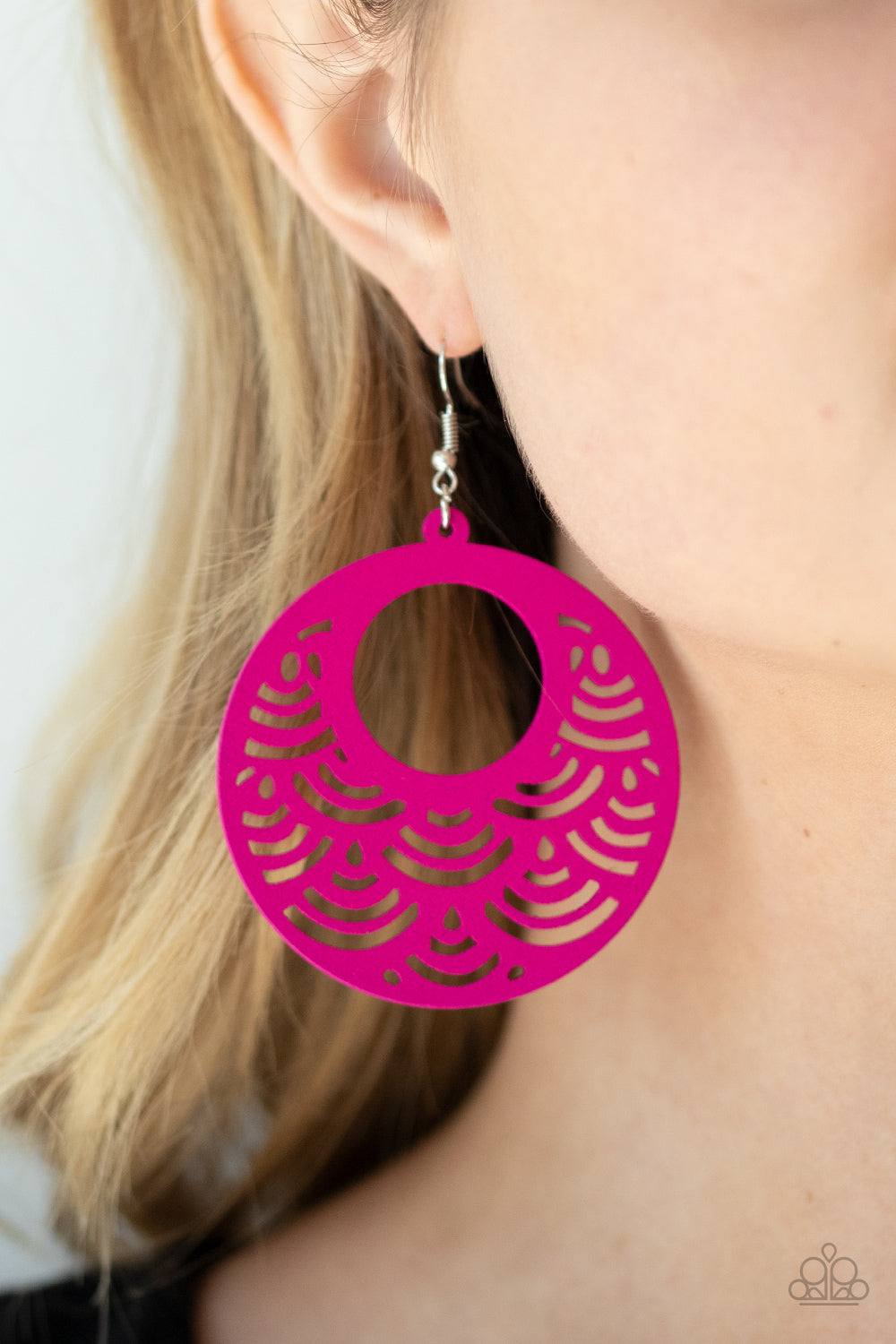 SEA Le Vie! Pink Paparazzi Earring Cashmere Pink Jewels