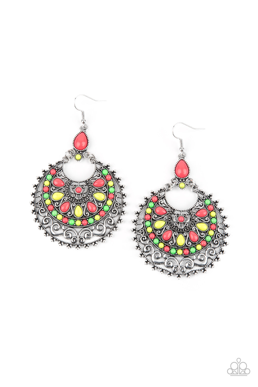 Laguna Leisure Multi Paparazzi Earring Cashmere Pink Jewels