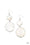 Vacation Glow White Paparazzi Earring Cashmere Pink Jewels
