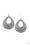 Flirtatiously Flourishing Silver Paparazzi Earring Cashmere Pink Jewels