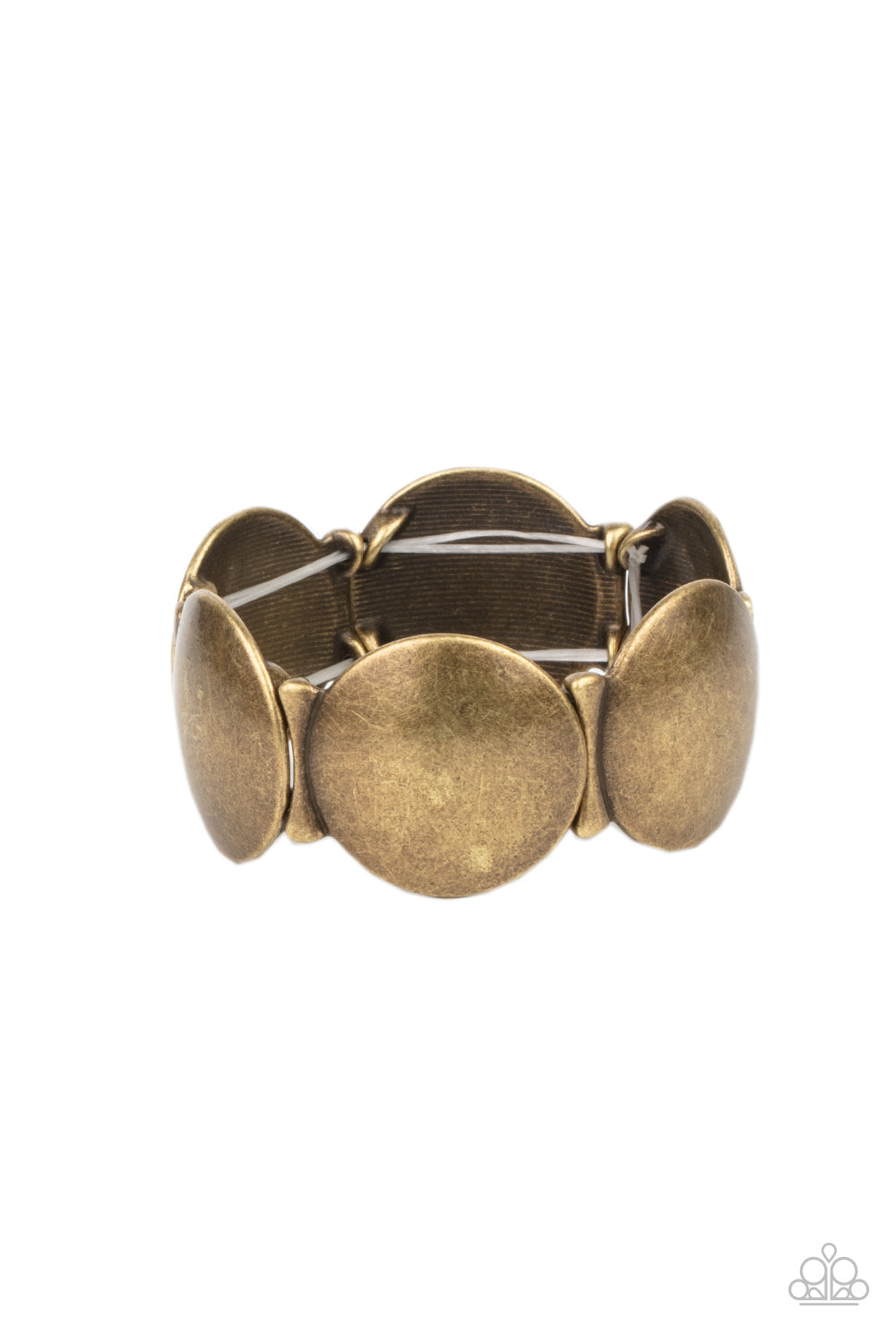 Going, Going, GONG! Brass Paparazzi Bracelet Cashmere Pink Jewels
