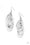 Mind OVAL Matter Silver Paparazzi Earring Cashmere Pink Jewels
