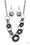Industrial Envy Black Paparazzi Necklace Cashmere Pink Jewels