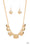 Keeping It RELIC Gold Paparazzi Necklace Cashmere Pink Jewels