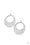 Urban Lineup Silver Paparazzi Earring Cashmere Pink Jewels