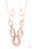 Prehistoric Heirloom Copper Paparazzi Necklaces Cashmere Pink Jewels
