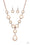 Terrestrial Trailblazer Copper Paparazzi Necklace Cashmere Pink Jewels