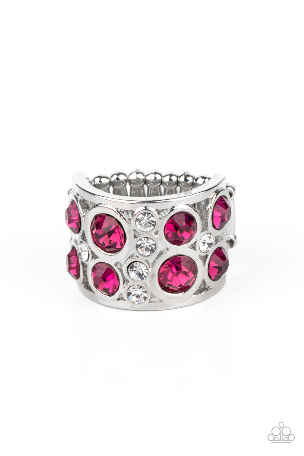 High Roller Royale Pink Paparazzi Ring Cashmere Pink Jewels